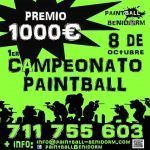 Campeonato de Paintball en Benidorm