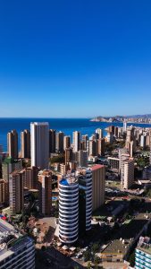 Vista panorámica de Benidorm